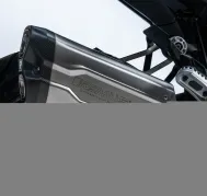 Escape deportivo Slip On REMUS 8 2.0 para BMW R 1300 RT, acero inoxidable mate, homologado CE.