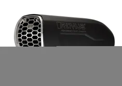Silenciador Slip-On REMUS NXT (con inserto de sonido extraíble), acero inoxidable negro, SIN HOMOLOGACIÓN ECE.