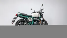 REMUS BoostR de acero inoxidable negro, para Royal Enfield Bear 650, RACING sin homologación CE.