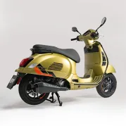 REMUS RS 2.0, escape deportivo para Vespa GTS 310, acero inoxidable negro, incluye homologación (ECE).