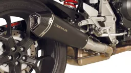 Silenciador REMUS Acero inoxidable negro Honda CB 1000 R, CEE